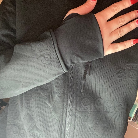 NWT BLK Adidas track jacket - Picture 6 of 7